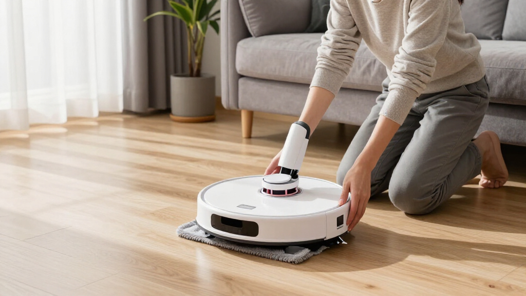 robotic mops with auto cleaning base