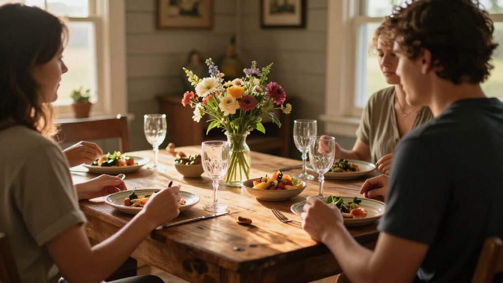 modern farmhouse dining rooms