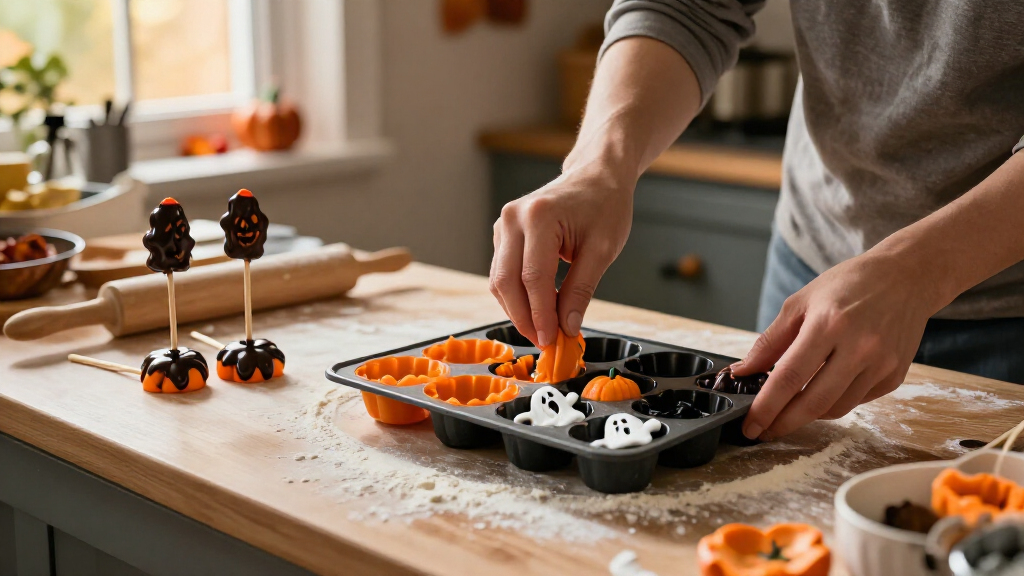 Halloween cake pop molds