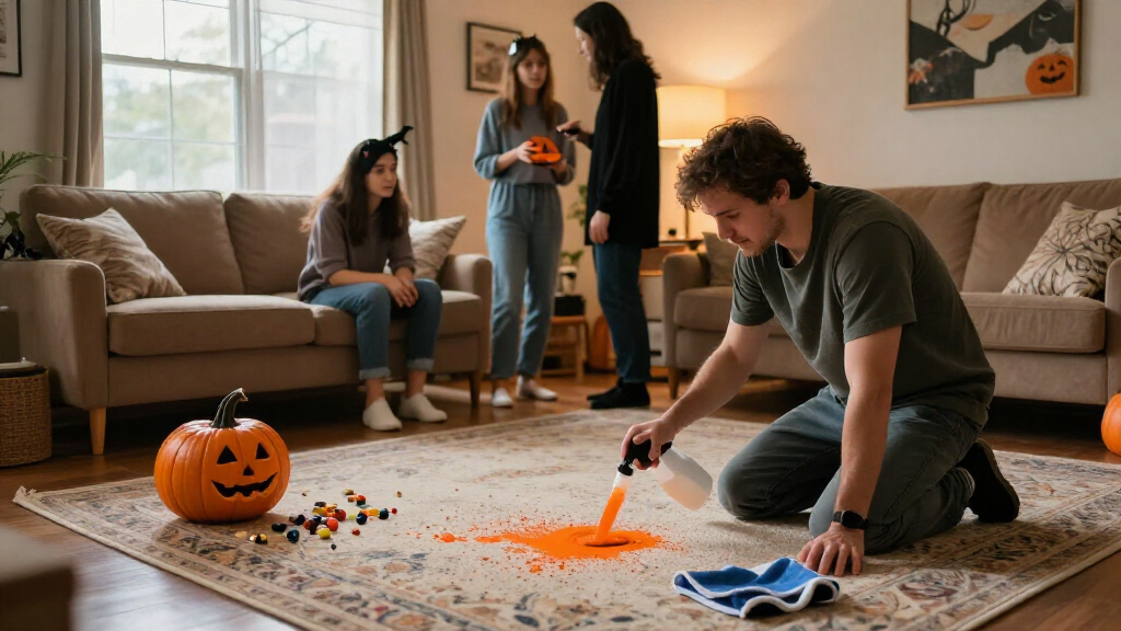 carpet stain removers for Halloween parties
