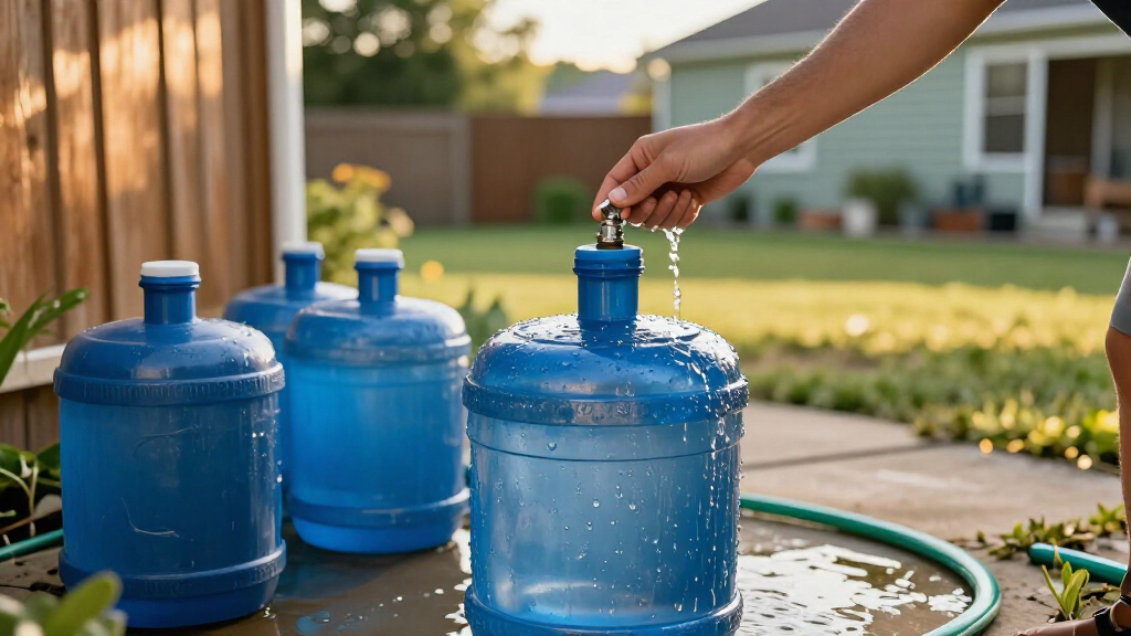 emergency water storage containers