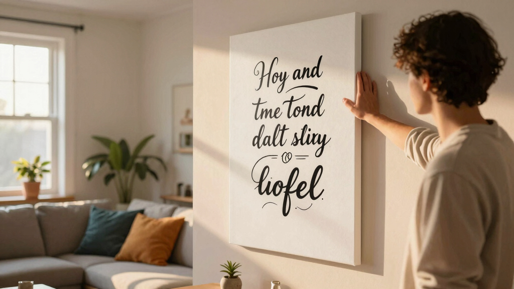 motivational quote wall art
