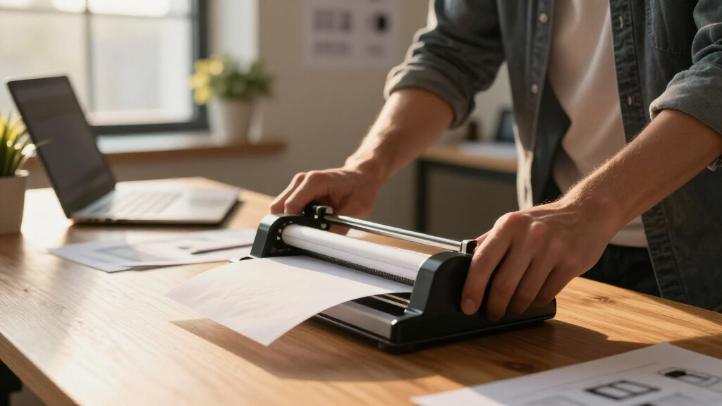 best paper creasing machine