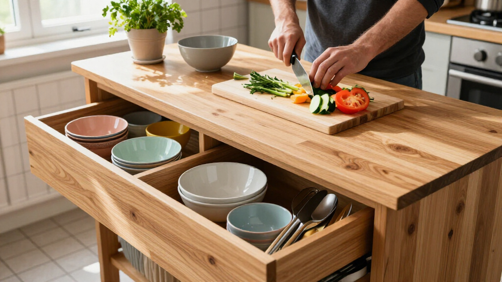 best kitchen islands with storage