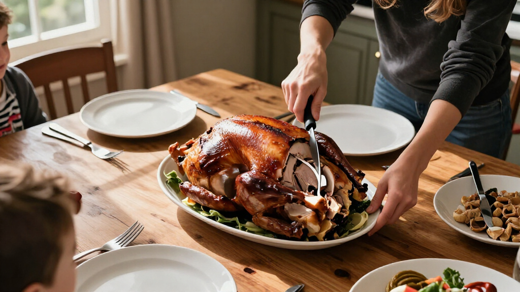 carving knife set for holiday turkey