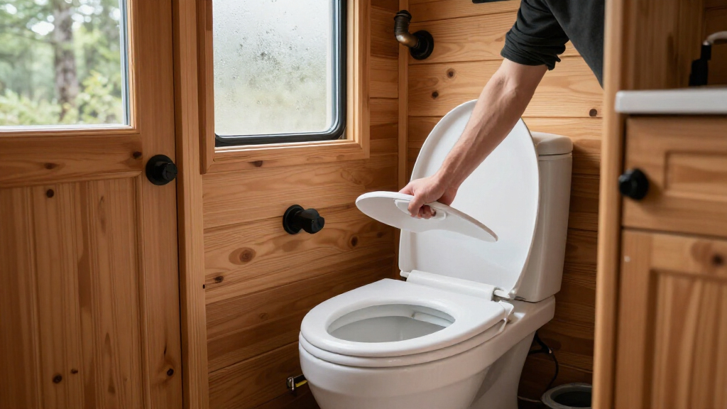 tiny house incinerating toilets