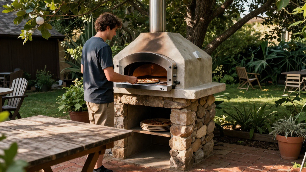 outdoor pellet pizza ovens