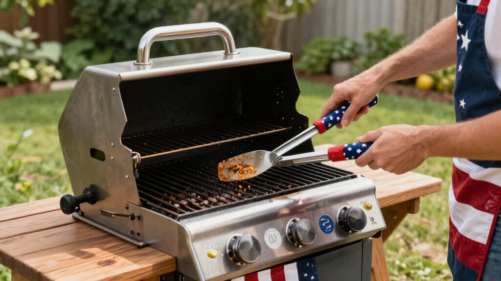 patriotic grilling tools