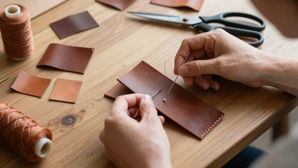 handmade leather craft kits for dad