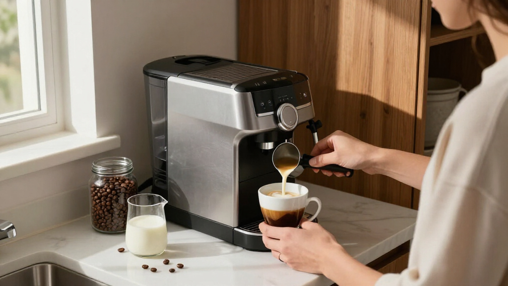 best bean to cup coffee machine with milk system