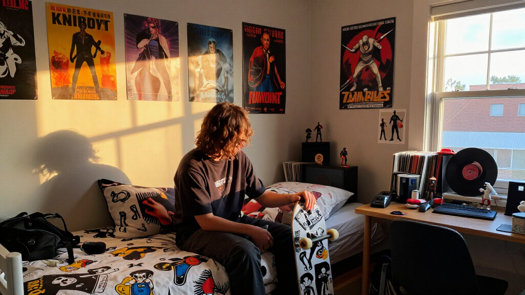 pop culture themed dorm decor