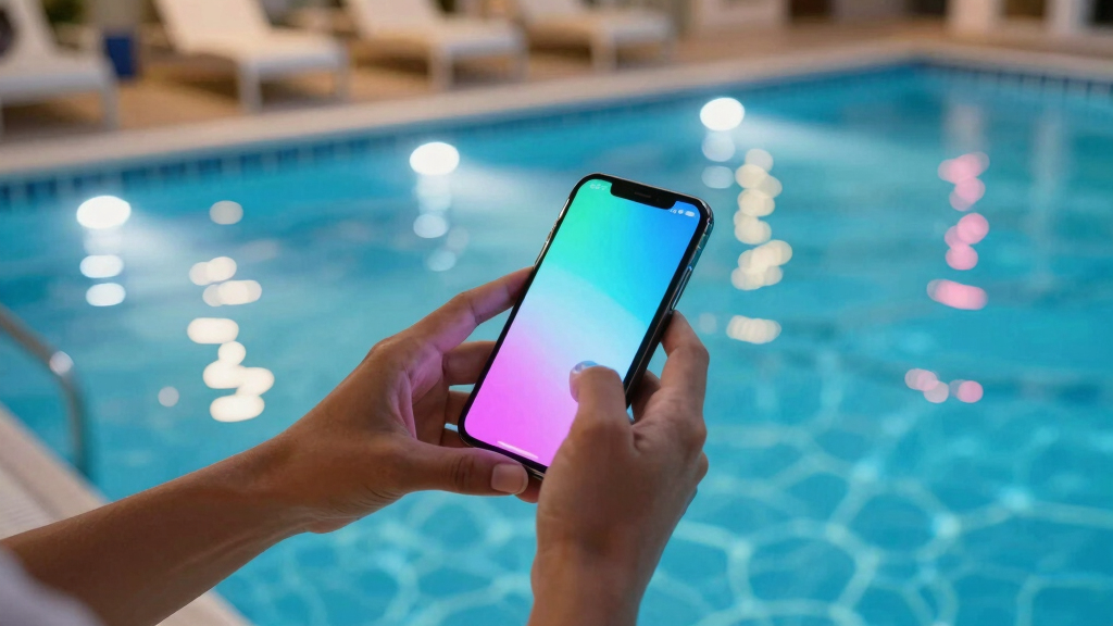 best color changing LED pool lights