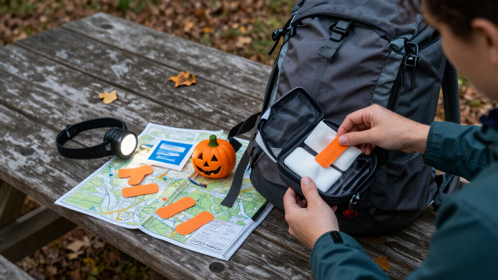 Halloween travel first aid kits