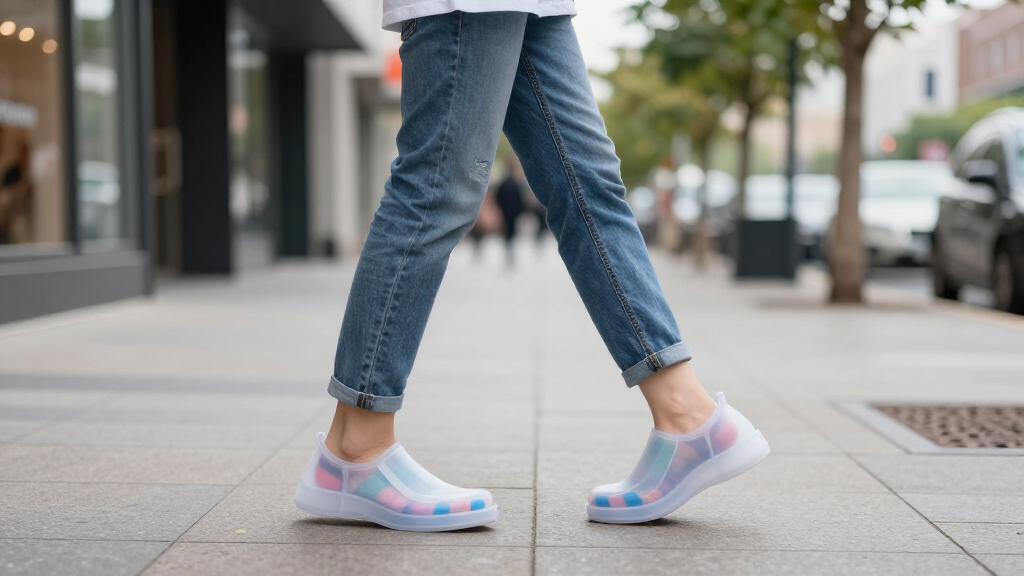 best transparent slip-on shoes