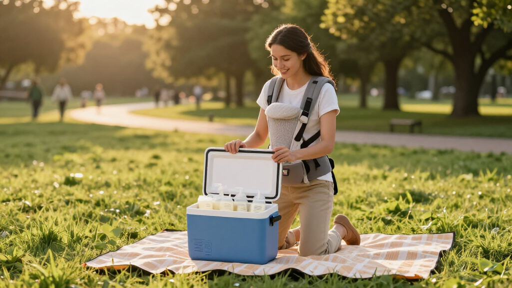 electric breast milk cooler for travel
