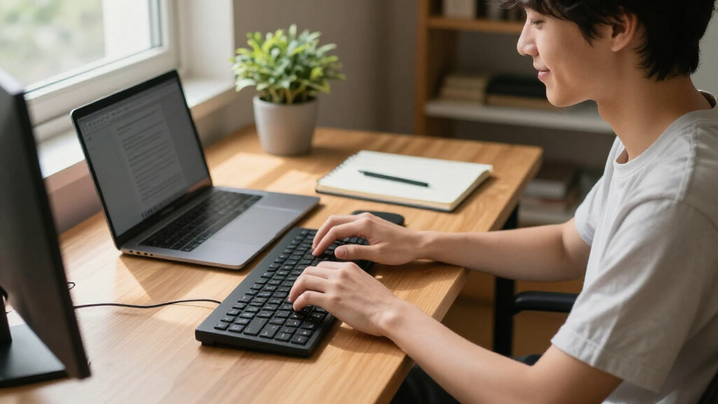ergonomic keyboard for students