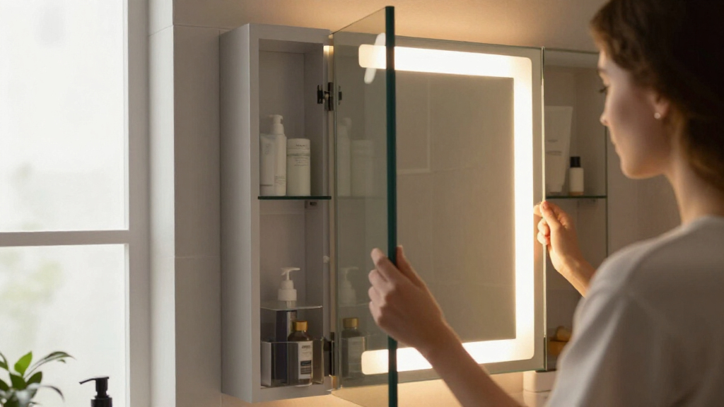 best LED mirror medicine cabinet premium