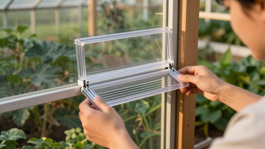 best greenhouse vent window kits