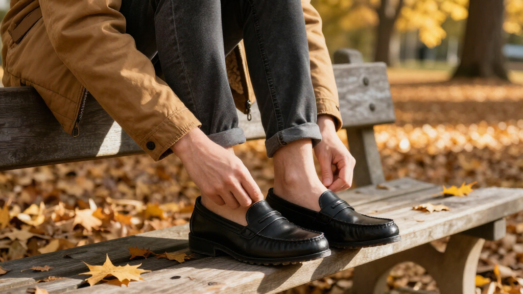 best flat shoes and fall jackets