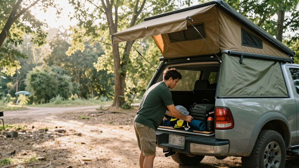 pop up camper shell