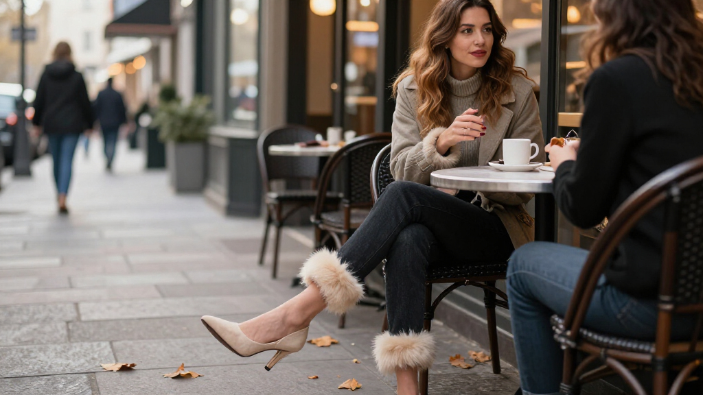 best furry heels