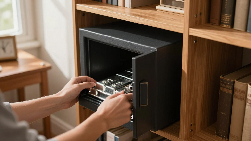 large home safe for silver bullion
