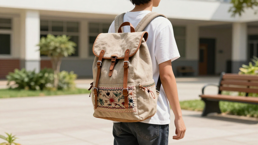 boho backpacks for school