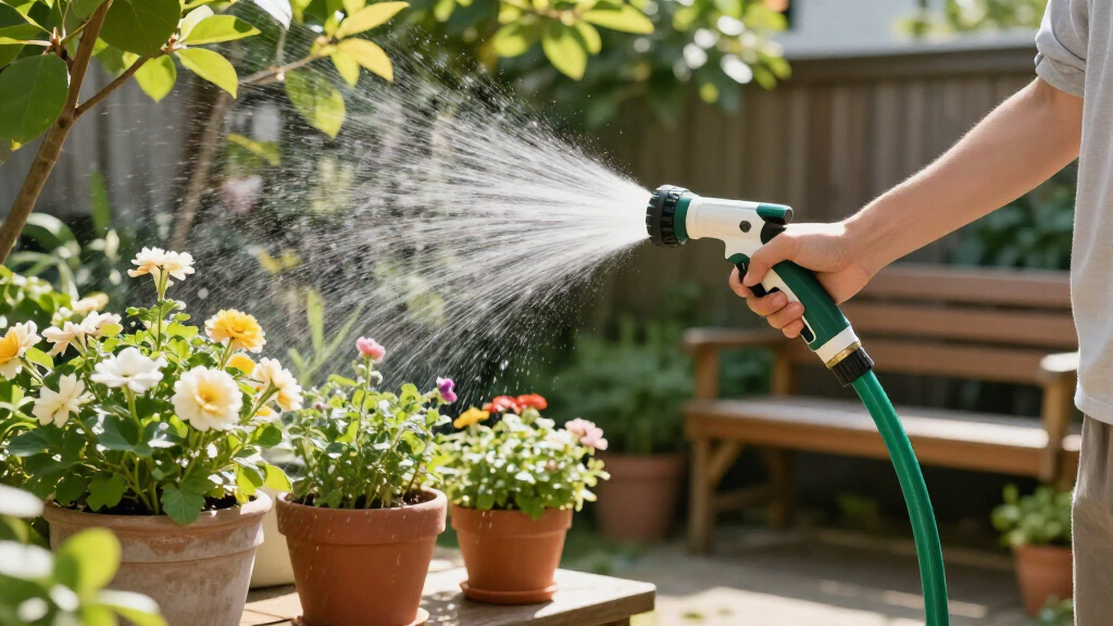 outdoor plant watering systems