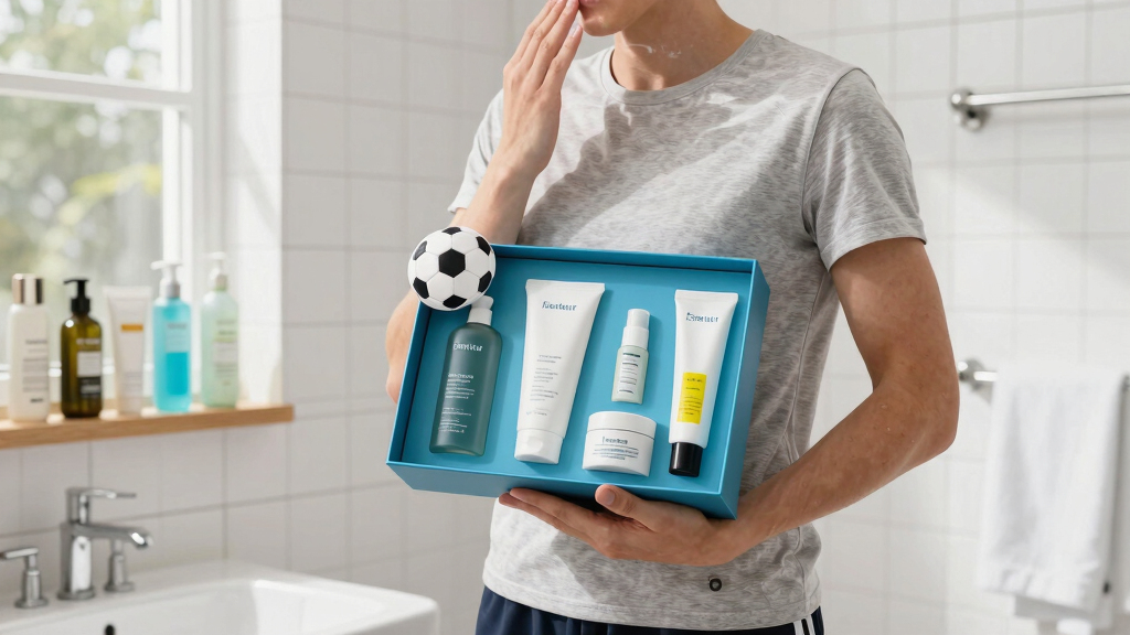 skincare gift sets for soccer fans