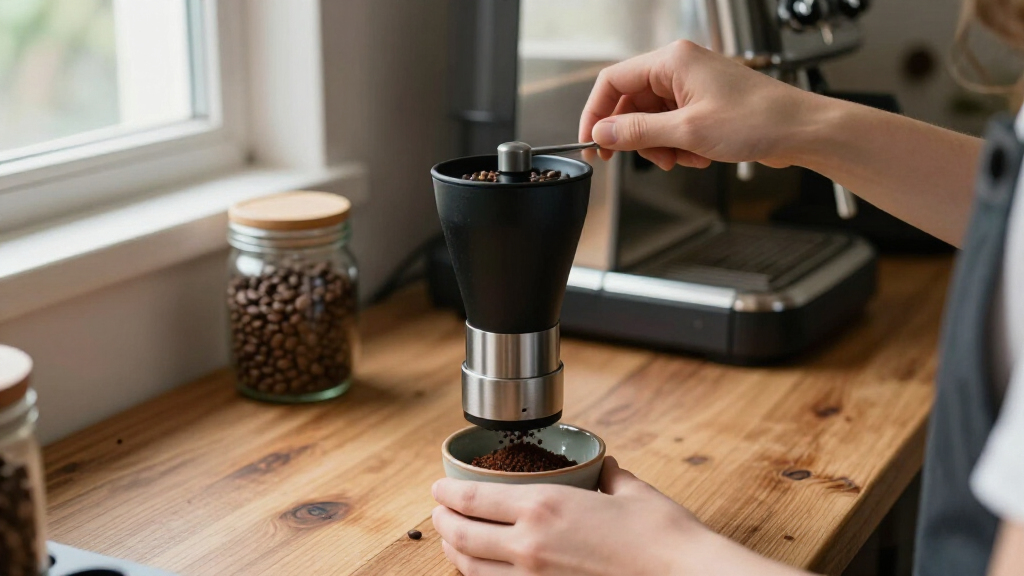 best conical burr espresso grinder with low retention