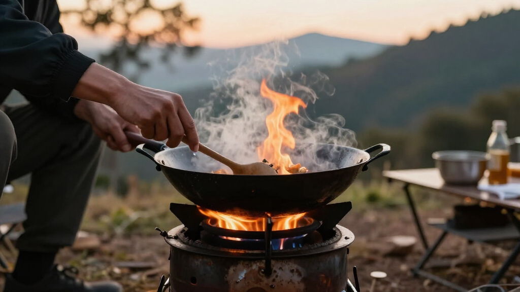 outdoor wok burner high output