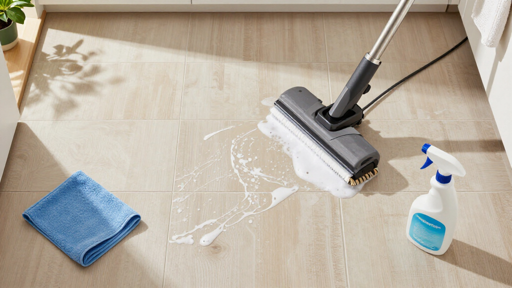 best floor machine for scrubbing tile and grout