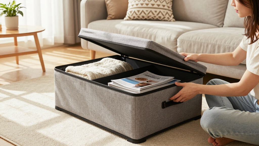 multi-functional storage ottomans