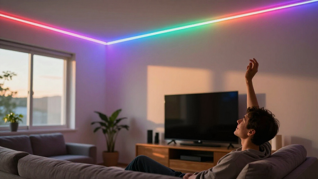 smart home LED light strips