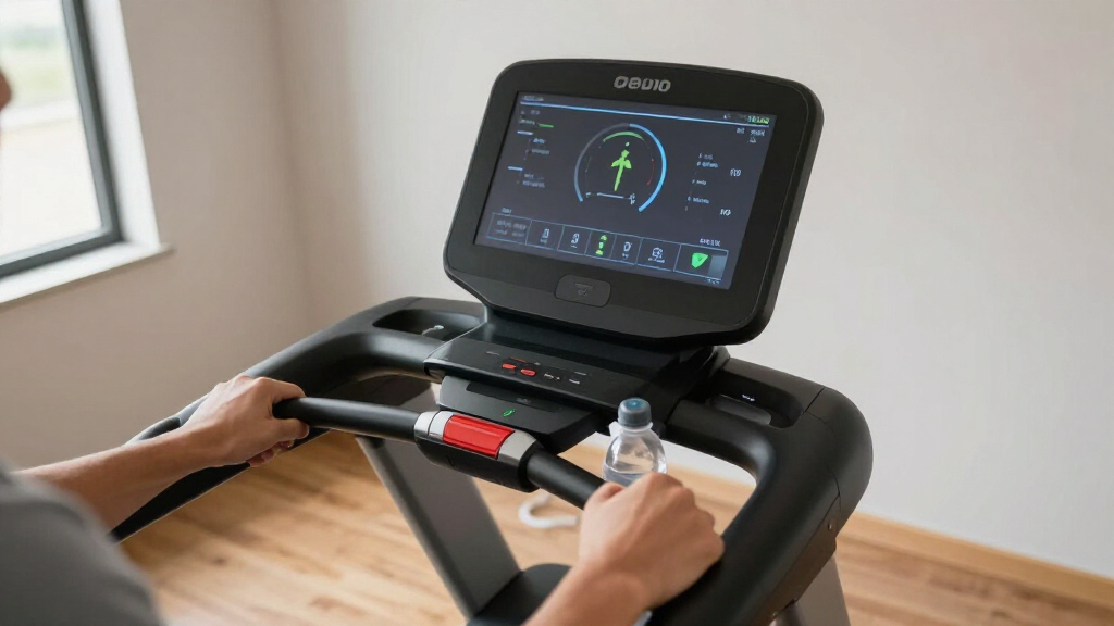smart treadmill with screen