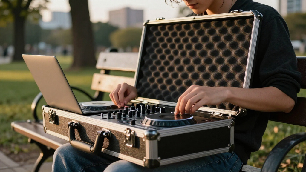 flight case for dj controller and laptop