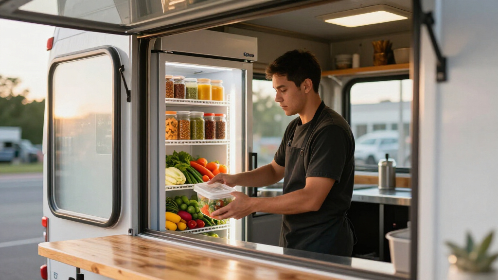 best 27 inch commercial refrigerator for mobile kitchen