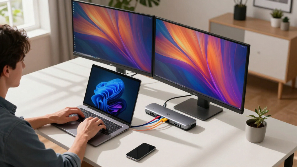usb4 docking station dual 4k