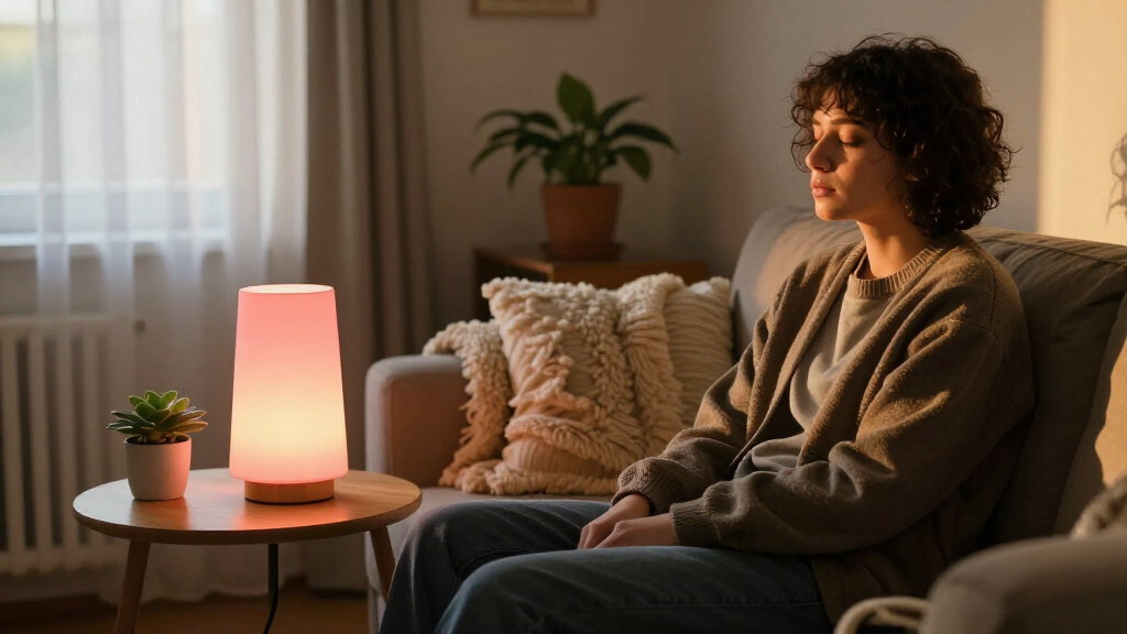 sad lamp for winter blues light therapy