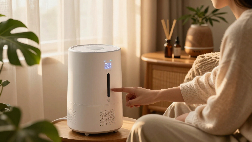 smart humidifier with auto humidity mode