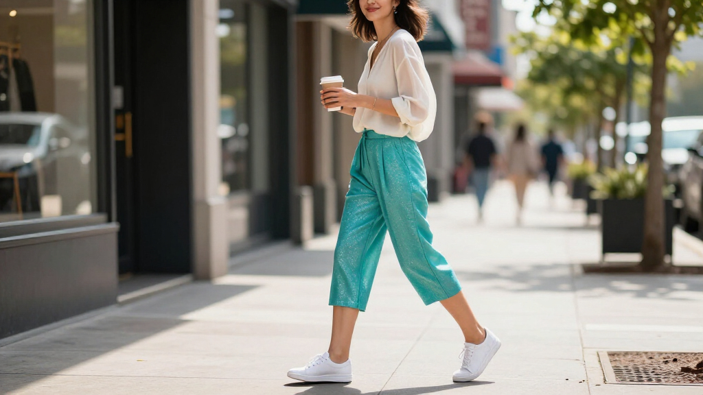 best sparkly capri pants