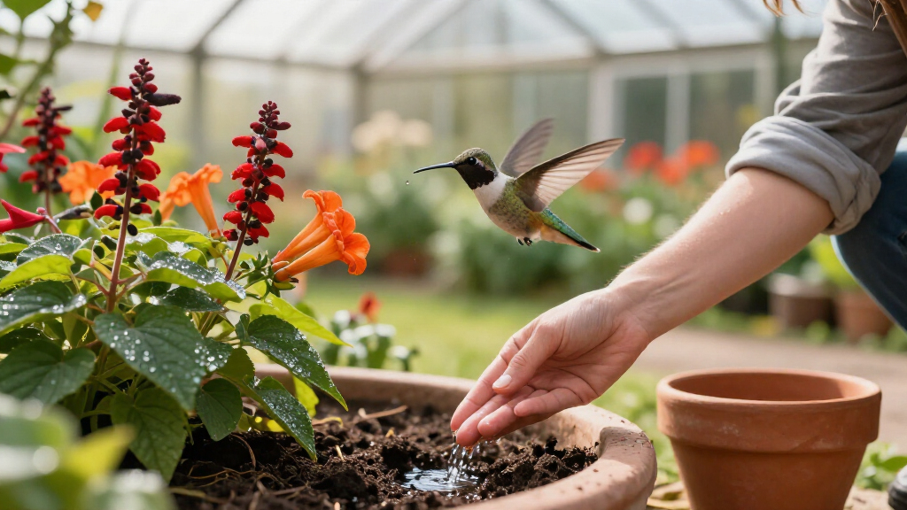 best flowers for hummingbirds