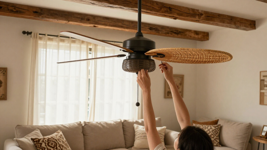 vintage boho ceiling fans