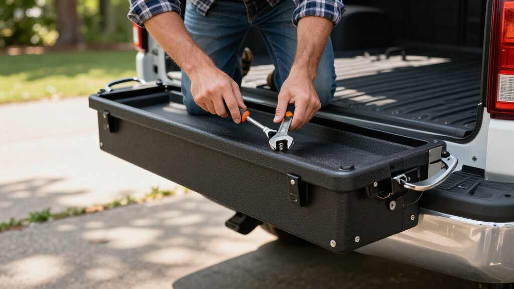 side mount truck bed tool boxes