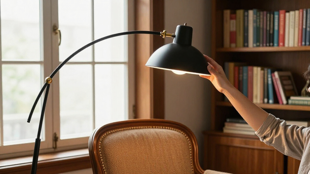 arc floor lamps for libraries