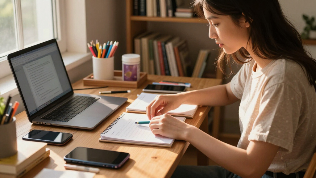 desk organization for students