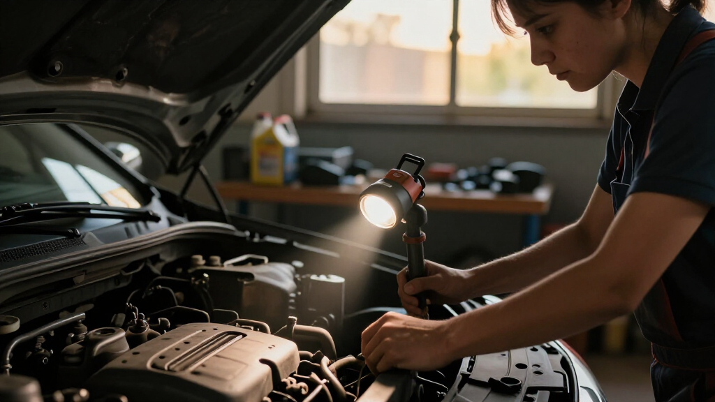 headlamp for mechanics