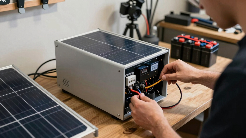 solar backup power stations