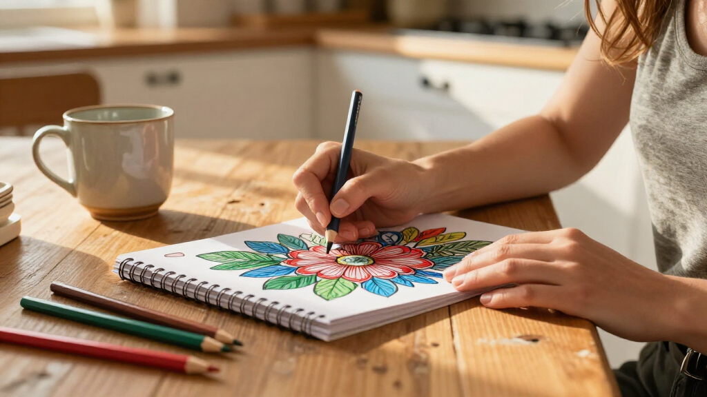 mindfulness coloring books for adults