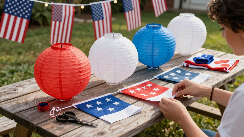 patriotic outdoor party supplies